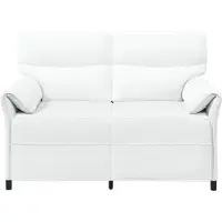 vidaXL Bank 100% polyester metalen frame MDF, Multiplex