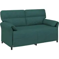 vidaXL Bank 100% polyester metalen frame MDF, Multiplex