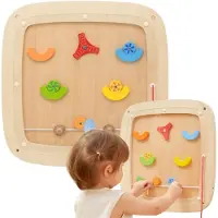 Vigatoys Viga houten manipulatief zintuiglijk flipperkastspelbord