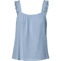 Pieces Top 'PCSastina' lichtblauw