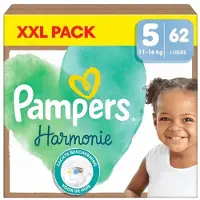 Pampers - Harmonie - Maat 5 - Mega Pack - 62 stuks - 11/16 KG