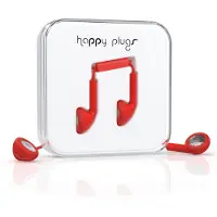 Happy Plugs In-Ear Koptelefoon - Rood