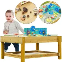 Masterkidz Houten Educatieve Tafel 1200l Stem Outdoor + Accessoires