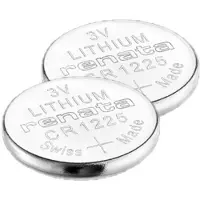 Renata - Knoopcel batterijen - CR1225 - Lithium - 3V - 2 stuks