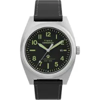 Timex Expedition North Capstone TW2Y30700 Horloge - Leer - Zwart - Ø 39 mm