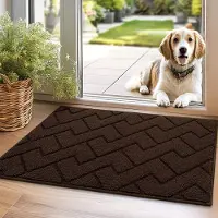 Unyqoos Hoogwaardige Wasbare Antislip Vuilvangmat voor Binnen en Buiten Gebruik - 50 x 80 cm