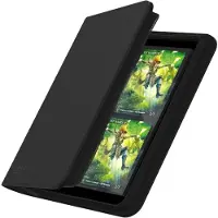 Ultimate Guard Zipfolio 160 8-Pocket Xenoskin - Black
