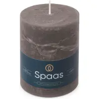 Spaas Stompkaars Essential Collection Donkergrijs 65 Uur D 8 H 11 Cm