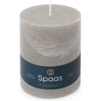 Spaas Stompkaars Essential Collection Grijs 95 Uur D 10 H 13 Cm