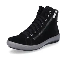 Legero Veterlaarsjes 'Schnürstiefel Damen 2-000269-0000 Echtleder in schwarz' zwart