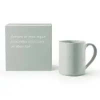 Design House Stockholm Astrid Lindgren mok, "annars är man ingen människa" Zweedse tekst