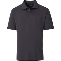 Casa Moda polo normale fit grijs effen katoen