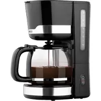 Ecg KP 2115 Black - Koffiezetapparaat - 12 kopjes - 1,5 l - Zwart