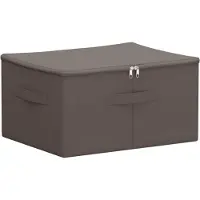 vidaXL Opbergbox 24 st Nonwoven stof 50 x 30 x 25 cm 37,5 L Grijs