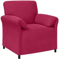 vidaXL 1-Zits Bank Wijnrood 88 x 83 x 95 cm Fluweel