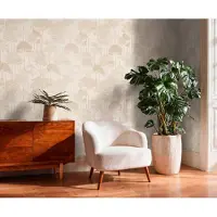 A.S. Création PALMBOMEN BEHANG | Botanisch - Beige Crème - Cuba II