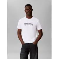 Calvin Klein Jeans Shirt 'Logo Graphic' pastelgroen / zwart / wit