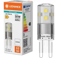 Osram LED Capsule Steeklamp G9 - 2.6W 320lm 4000K 230V - Geschikt voor werkplek, keukenverlichting, leeslamp