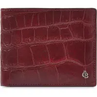 Castelijn & beerens Croco Billfold - voor 8 pasjes - met RFID bescherming - rood