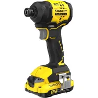 Stanley V 20 SFMCF811D1T-QW accu-schroefboormachine, 18V. Aantal meegeleverde accu's: 1. 2