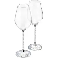 Swarovski CRYSTALLINE RED WINE GLASSES (SET OF 2) - Wijnglas - Zilver