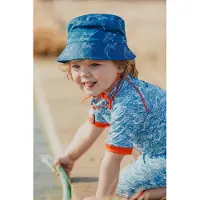 Ducksday - UV- zonnehoedje voor baby - UPF50+ - Katoen - Straya - maat 86/92
