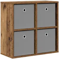 vidaXL Dressoir Oudhout 59,5 x 27 x 57 cm