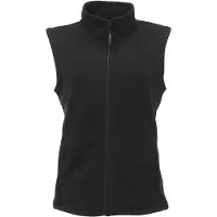 Regatta dames microfleece bodywarmer / fleece vest LT174 (maat 14UK/40DE) (zwart)