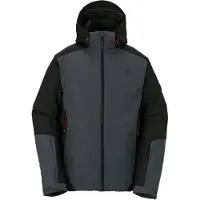 Dare 2b Heren Precision II Ski jas (Zwart/Ebbenhout/Vaarrood)