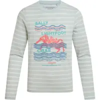Craghoppers Kinder/Kids Krab Nosilife Strepen T-shirt met lange mouwen (Nimbus Blauw)