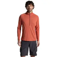 Craghoppers Heren Nosilife Half Zip Pullover (Donkere Sahara)