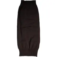 Dolce&Gabbana Bruine Kasjmier Gebreide Nekwarmer Foulard Sjaal