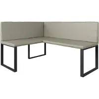 Vicco Ravon Eetkamerhoekbank – 120 x 150 cm Kasjmier