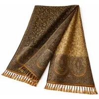HS Wintersjaal - In 6+ Kleuren - Dubbelzijdig Yak Wool - Langwerpig
