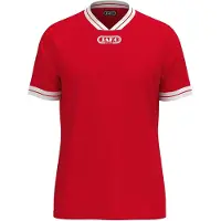 Jako Retro Shirt Korte Mouw Heren - Rood | Maat: S