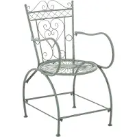 CLP Stoel Sheela met gebogen armleuningen, wit