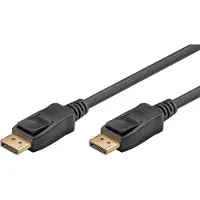 Goobay F3:F41 DisplayPort-kabel 2.0/2.1 - 2,0 m, 40 Gbit/s (4K/60