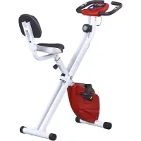 Core Hometrainer Fiets - Hometrainers Fitness - Hometrainer - Rood/Wit - 97cm x 43cm x 109cm