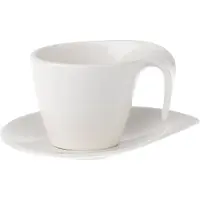 Villeroy & Boch Frühstückstasse mit Untertasse Flow 250 ml