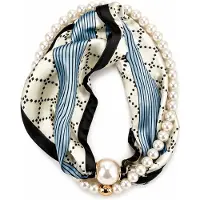 HS Parelsjaal + Ketting - In 9+ Kleuren - Incl. Magneet Parel Ketting!