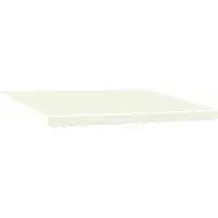 vidaXL Handbediende luifel met LED's Crème en Antraciet 5 x 3 m