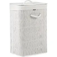 Beliani TRANCURA - Wasmand - Wit - 72 l - Polyester