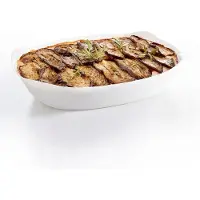 Luminarc Smart Cuisine - Ovenschotel - Wit - 30x22cm - Opaal - (Set van 2).
