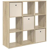 vidaXL Dressoir Sonoma Eik 102 x 31 x 99,5 cm