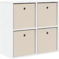 vidaXL Dressoir Wit 68,5 x 32 x 67 cm