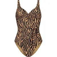 Beachlife Soft Zebra Dames Badpak - Maat 36 (Cupmaat D)