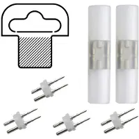 Tronix Koppelset voor Lichtslang 13mm - 69214
