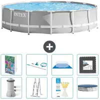 Intex Prism Frame Zwembad, rond - 427x107 cm - 7-delig, model S565