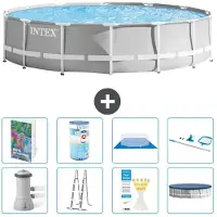 Intex Prism Frame Zwembad, rond - 427x107 cm - 7-delig, model S542