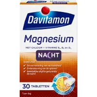 Davitamon Magnesium Voor De Nacht Tabletten 30st